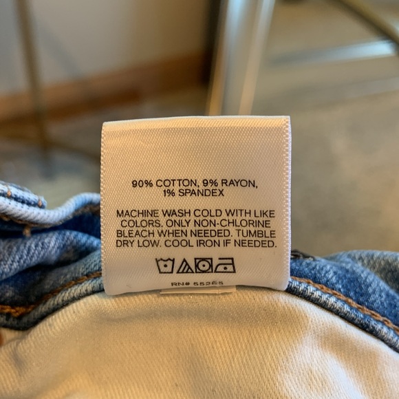 Express Straight Ankle High Rise Jeans - Picture 6 of 16